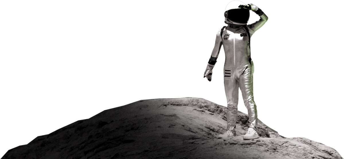 Astronauta gerado por IA - Agência Valko